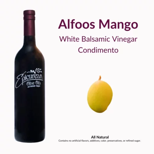 Alfoos Mango White Balsamic Vinegar Condimento