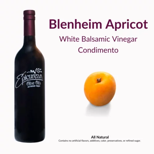 Blenheim Apricot White Balsamic Vinegar Condimento