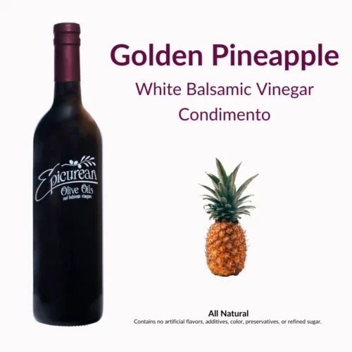 Golden Pineapple White Balsamic Vinegar Condimento