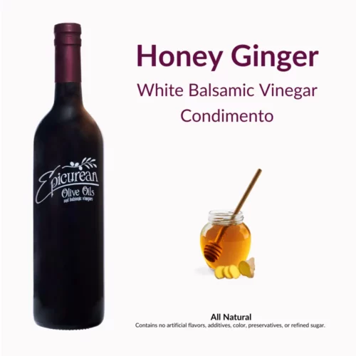 Honey Ginger White Balsamic Vinegar Condimento