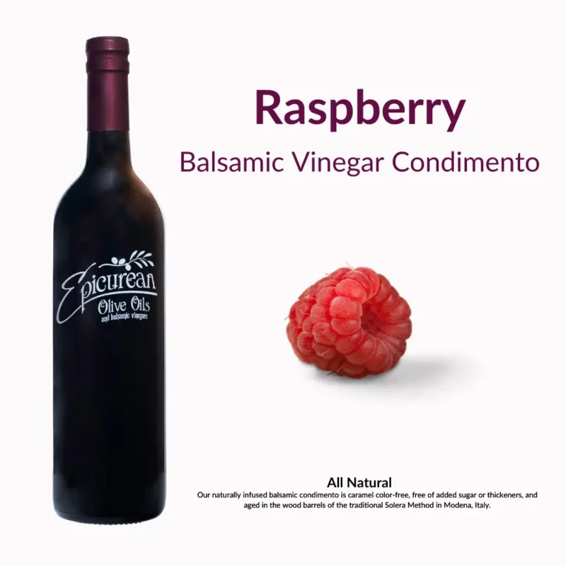 Raspberry Balsamic Vinegar Condimento