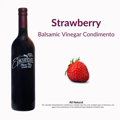 Strawberry Balsamic Vinegar Condimento