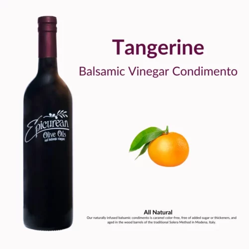 Tangerine Balsamic Vinegar Condimento