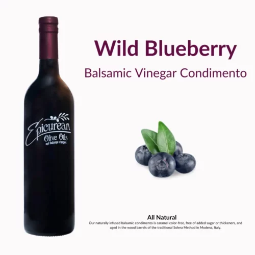 Wild Blueberry Balsamic Vinegar Condimento