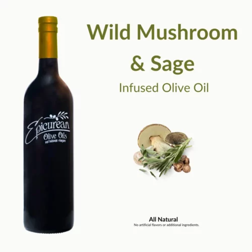 Wild Mushroom Sage Infused Olive Oil