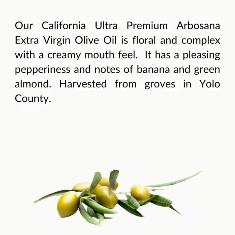 Arbosana Extra Virgin Olive Oil Description