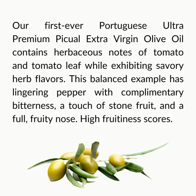 Picual Extra Virgin Olive Oil Description
